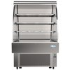 Koolmore Open Air Merchandiser Grab and Go Refrigerator with LED Lighting and Night Curtain - 13.4 cu.ft CDA-13C
